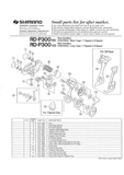Shimano web site 2020 - exploded views from 1990 Positron (P300 series) thumbnail